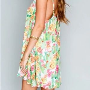 Show Me Your Mumu Circus Mini Dress Cactus Cooler